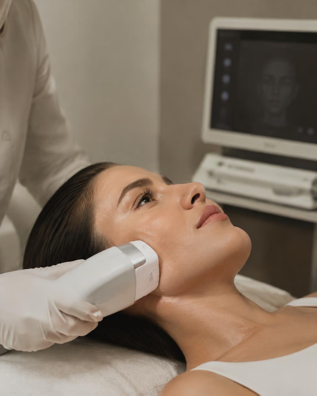 Tratamento com Ultraformer no rosto